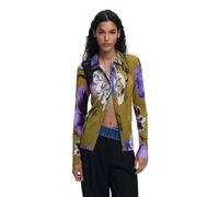 Desigual TS_TULLEFLOWER_, 4010 Verde ACEITUNA, XL