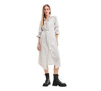 Desigual Vest_ambères Robe, Blanc, M Femme