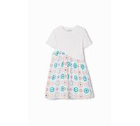 Desigual Vest_Andy Robe, Blanc, 14 Ans Fille