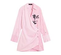 Desigual - Vest Candy Shirt Dress - Femme - Robes - Rose - Taille: 40 FR