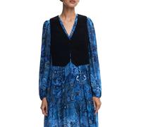 Desigual Vest_Chaleco, 5032 Azul Oscuro, M