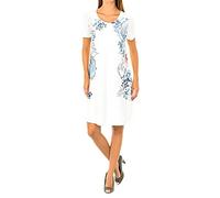 Desigual Vest_Charlotte Robe, Blanc (Blanco 1000), Medium Femme