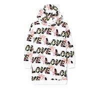 Desigual Vest_Flavia 1001 Crudo Robe, Blanc, 8 Ans Fille
