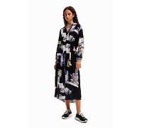 Desigual Vest_Percy Robe, Noir, XL Femme