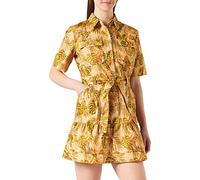 Desigual Vest_Safari Robe décontractée, Jaune, XL Femme