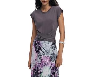 Desigual Vest_Walls_LACROI, 2001 Neutral Gray, XS