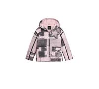 Desigual Veste d’hiver rose / noir, Taille 134-140