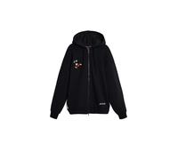 Desigual Veste de survêtement 'Mickey Mouse' jaune / rouge / noir / blanc, Taille XL