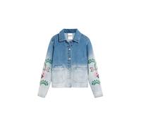 Desigual Veste mi-saison bleu denim / bleu clair / vert / rouge, Taille XL