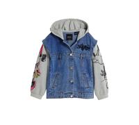 Desigual Veste mi-saison bleu / gris, Taille 152