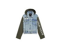 Desigual Veste mi-saison 'Mickey Mouse' bleu / olive / blanc, Taille S