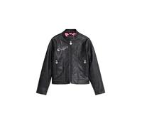Desigual Veste mi-saison rose / noir, Taille 134-140