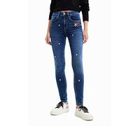 Jeans femmes Desigual DENIM_NANI Bleu FR 34