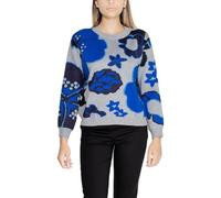 Desigual Woman Flat Knit Thin Gauge Pullover Sweat-Shirt, Finition du matériau, M Femme