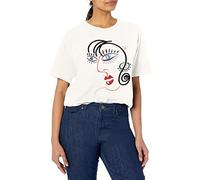 Desigual Woman Knit T-Shirt Short Sleeve, Blanc, Taille S Femmes