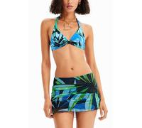 Desigual Women's Swim_BUKIT 5000 Bikini Set de Bikini Bleu Taille L, Bleu, Taille L