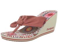 Desigual Zaza 1, Tongs femme - Blanc (1000), 41 EU
