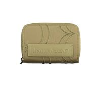 Desigual - Zip Wallet - Femme - Accessoires - Vert - Taille: ONE Size