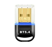 Desikixudy Adaptateur Dongle USB Bluetooth 5.4 pour PC Souris sans Clavier Haut-Parleur Musique RéCepteur Audio éMetteur Bluetooth