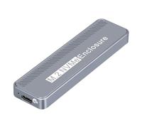 Desikixudy Boîtier SSD NVMe M.2 Boîtier SSD Type C USB3.2 20Gbps pour Boîtier Externe avec Clé M NVME SSD 2230/2242/2260/2280