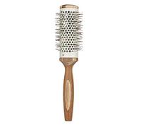 Desikixudy Peigne à Cheveux Rond Brosses à Cheveux Bouclés pour Cheveux en Bois pour Bigoudi Peigne pour Cheveux - 4,5 x 26 cm