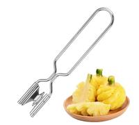 Désœilleur D'ananas - Outil à Noyau D'ananas en Acier Inoxydable,Extracteur de Cœur de Fruits Ergonomique et Multifonction pour Fêtes en Plein Air et Pique-niques