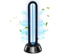 Désinfectant à Lumière Uvc avec Télécommande, 38w / 60w / 100w, Stérilisateur De Désinfection Nettoie L’air, Lampe Ultraviolette Désinfecte Votre Maison Pendant 15/30/60 Min, 38w-c