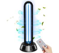 Désinfectant à Lumière Uvc avec Télécommande, 38w / 60w / 100w, Stérilisateur De Désinfection Nettoie L’air, Lampe Ultraviolette Désinfecte Votre Maison Pendant 15/30/60 Min, 100w-b