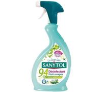Sanytol Désinfectant Nettoyant Multi-usages 94% d'origine végétale aux huiles essentielles Eucalyptus et Menthe - Pistolet 500 ml