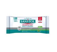 Désinfectant SANYTOL 120 lingettes