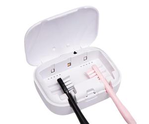 Désinfectant UV Pour Brosse À Dents - Stérilisateur À Lumière Ultraviolette Avec Recharge De Type C | Support Mural À Induction Automatique | Pour La Maison, La Salle De Bain Et Les Voyages, Sans Perç