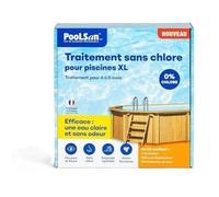 Désinfection sans chlore - PooLSan - Kit piscine grande taille - Pour la désinfection de votre eau de piscine