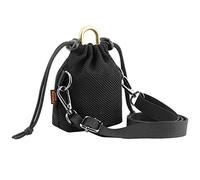 Desing Wish Étui de transport pour haut-parleurs compatible avec JBL Clip 3 - Haut-parleur Bluetooth portable étanche, anti-rayures - Pochette de transport de voyage même tissu que le clip 3 (noir)
