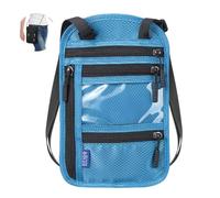 Desing Wish Pochettes Tour de Cou de Voyage Pochette Secrète Passeport Pochette Document Portefeuille Pochette Sac Téléphone Portable Petite pour Homme Femme Enfant Voyage Accessoire avec Blocage Rfid