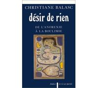 Désir de rien Christiane Balasc (Auteur)