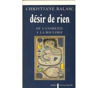 Désir De Rien - De L'anorexie À La Boulimie