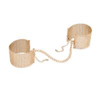 Désir Métallique Menottes Maille Métal Doré