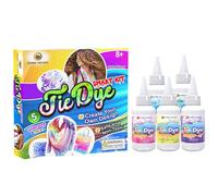 Desire Deluxe Kit Tie Dye - Set De 5 Couleurs De Teinture Textile Permanente Pour Vêtements, Coton - Kit Créatif DIY Avec Poudre Colorante Et Accessoires, Kit Design Mode Pour Adultes Et Enfants