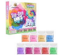 Desire Deluxe Tie-Dye Ink - Lot de 5 couleurs de peinture pour teinture de tissu, vêtements - Art créatif tie-dye jeux activités pour adultes et enfants