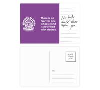 Desire Fear Influence Carte postale pour anniversaire de mariage