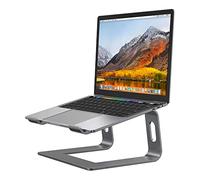 Desire2 Support Supreme Pro pour Ordinateur Portable | Réhausseur pour Ordinateur Portable de Bureau et de Jeu | Support pour Ordinateur Portable en Aluminium avec Poignets et Coussinets Anti-Rayures