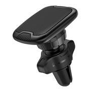 Desire2 VentMag Support de téléphone de voiture magnétique monté sur grille d'aération avec plaques adhésives 3M pour une compatibilité universelle, poignée sécurisée pour téléphone avec clip réglable