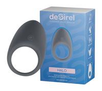 Desirel Halo - anneau pénien vibrant intelligent (noir)