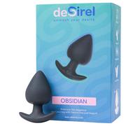 Desirel Obsidian - Vibromasseur anal contrôlé par application (noir)