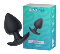 Desirel Obsidienne - vibromasseur anal intelligent (noir)