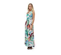 Desires Destiny Robe Longue sans Manches, 0011P Gardenia Print, XL Femme