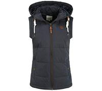 Desires Lew Doudoune sans Manches Gilet Veste pour Femme À Capuche