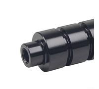 Desiumite Adaptateur d'essieu traversant de vélo 12 mm ou 15 mm vers 9 mm Convertisseur QR Hub pour VTT et vélos de route Convient à l'avant 100 mm/110 mm arrière 135 mm/142 mm/148 mm Alliage (100 mm