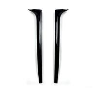 Desiumite Aileron arrière vertical gauche et droit pour Polo MK5 6R 6C 2011-2017 Matériau ABS Garniture extérieure noire Compatible avec