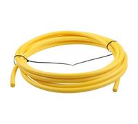 Desiumite Bande cintreuse de tubes en cuivre intégrée pour installation de climatisation, kit de cintrage en plastique PE de 4 m pour tuyaux en cuivre CVC, tailles de pliage isolées 1/4, 3/8, 1/2
